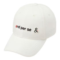 アンパスィ and per se　レディース キャップ AFS8426 10 ホワイト　2026年モデル