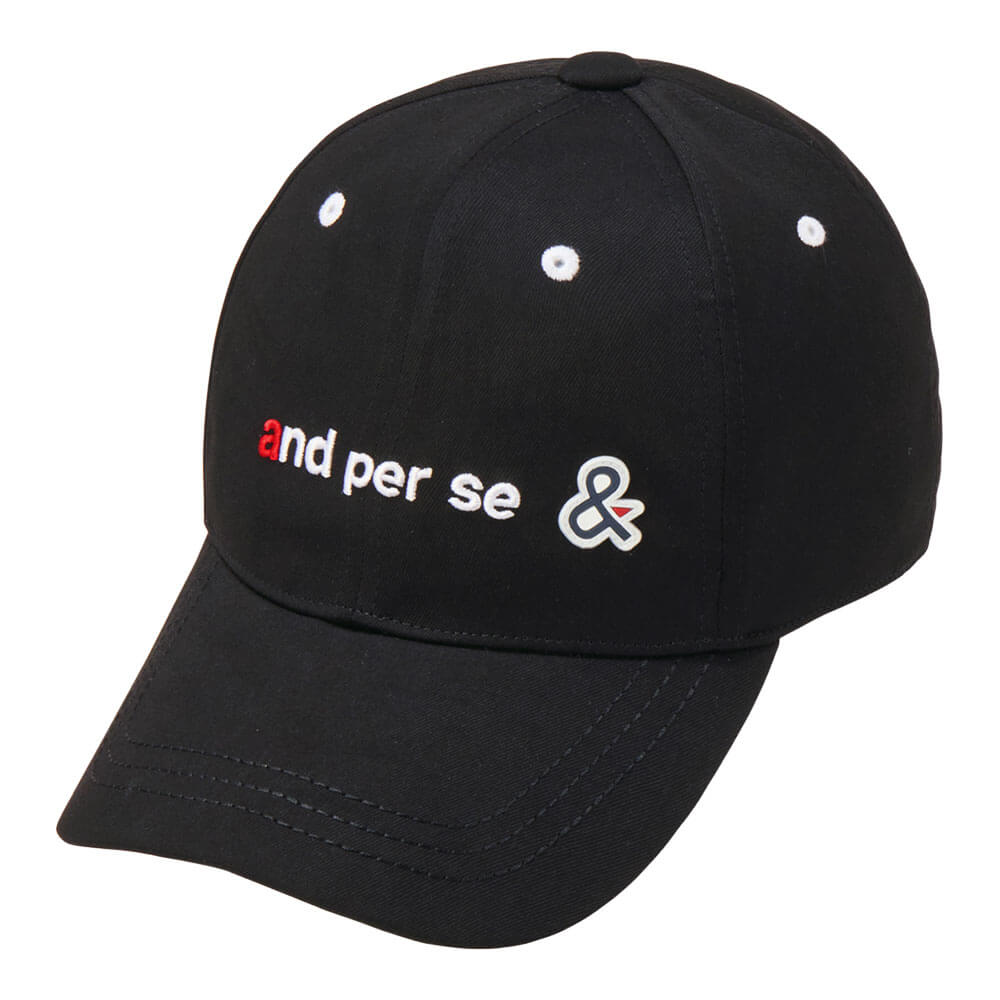 アンパスィ and per se　レディース キャップ AFS8426 20 ブラック　2026年モデル ブラック 詳細1