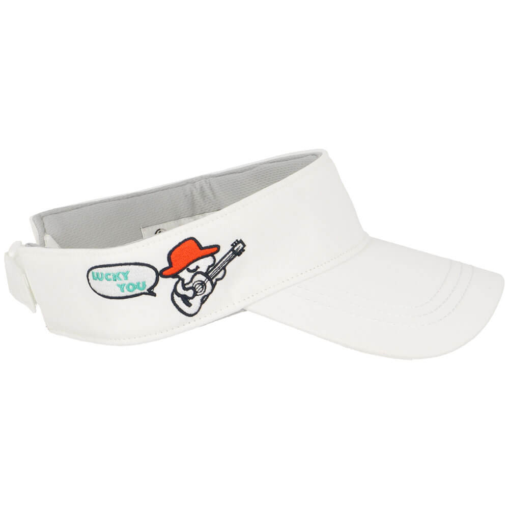 アンパスィ and per se　レディース バイザー AFS8726 10 ホワイト　2026年モデル ホワイト 詳細2