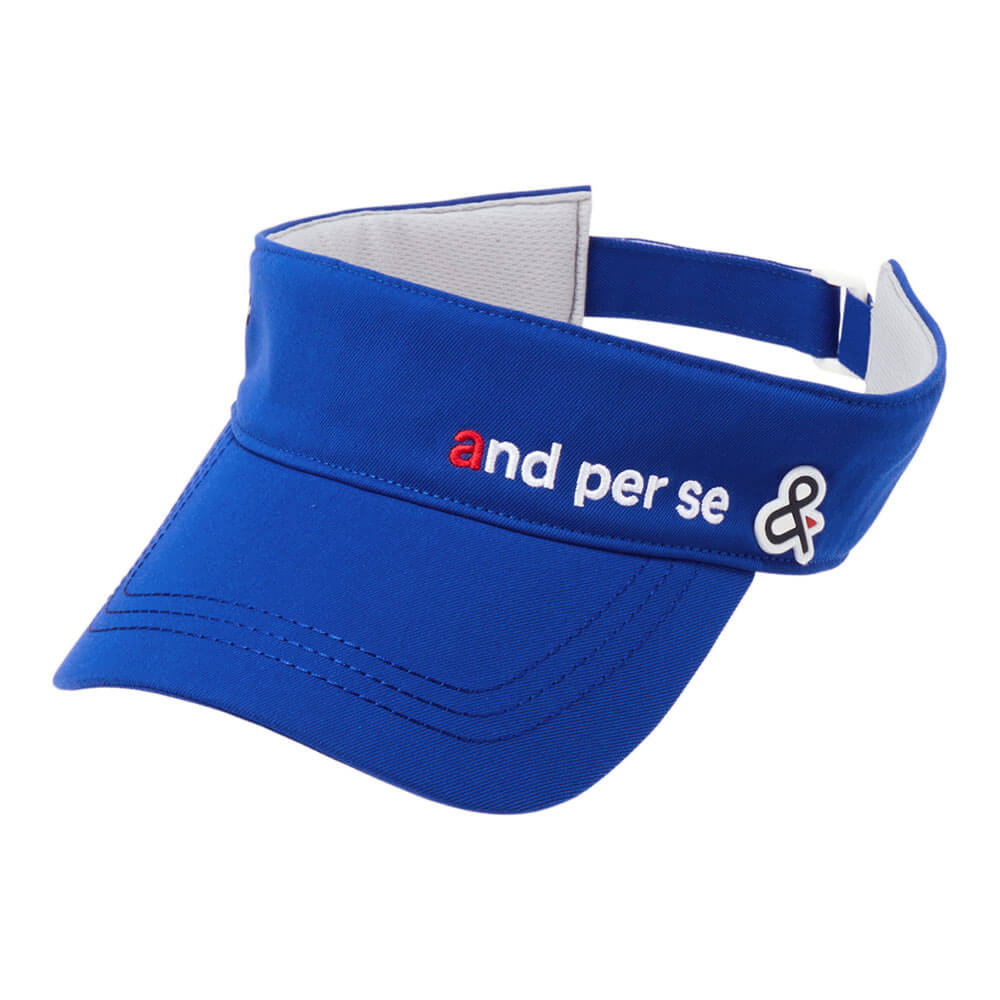 アンパスィ and per se　レディース バイザー AFS8726 35 ブルー　2026年モデル ブルー 詳細1