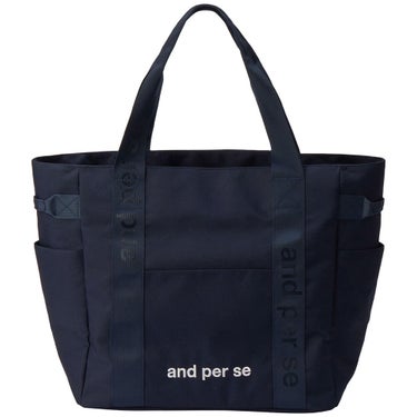 アンパスィ and per se　トートバッグ AUA7006 30 ネイビー　2026年モデル ネイビー 詳細3