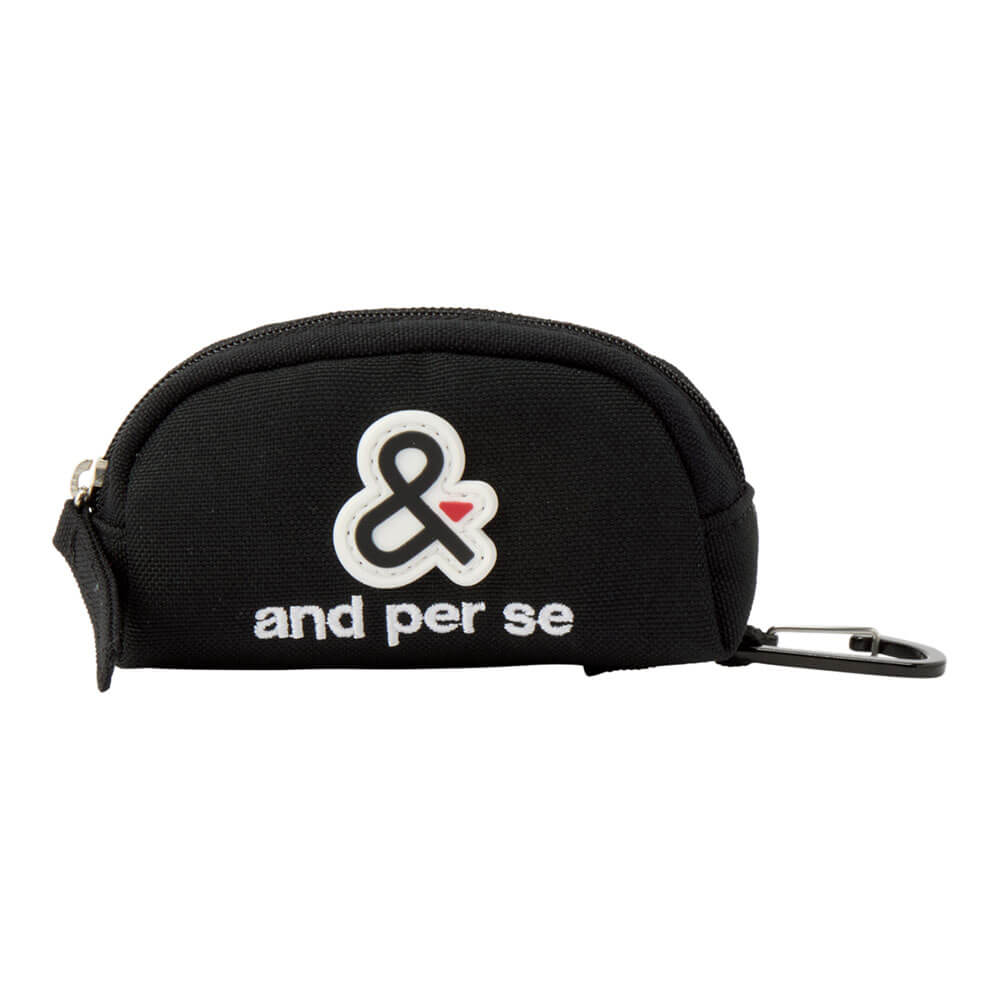 アンパスィ and per se　ボールポーチ AUS7026 20 ブラック　2026年モデル ブラック