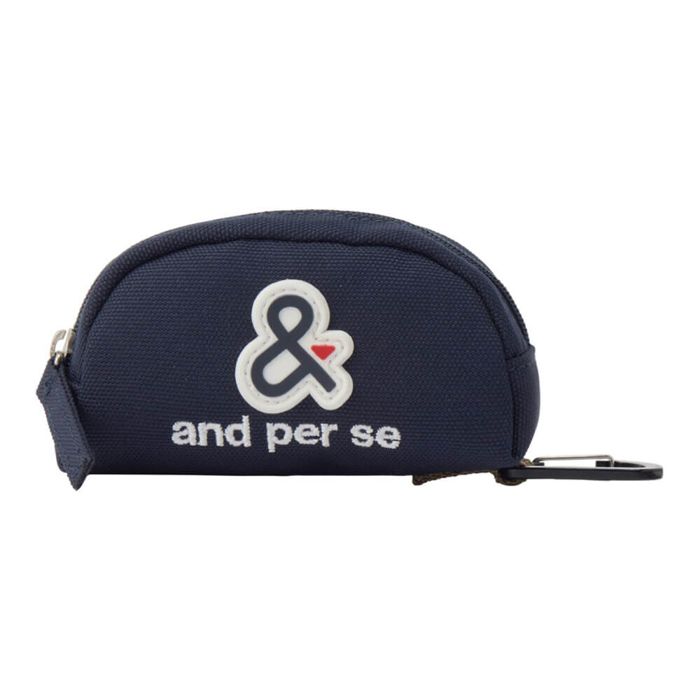 アンパスィ and per se　ボールポーチ AUS7026 30 ネイビー　2026年モデル ネイビー