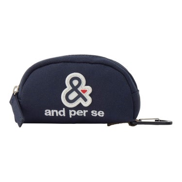 アンパスィ and per se　ボールポーチ AUS7026 30 ネイビー　2026年モデル ネイビー
