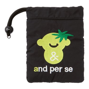 アンパスィ and per se　マルチポーチ AUS7746 20 ブラック　2026年モデル ブラック