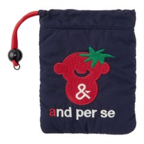 アンパスィ and per se　マルチポーチ AUS7746 30 ネイビー　2026年モデル