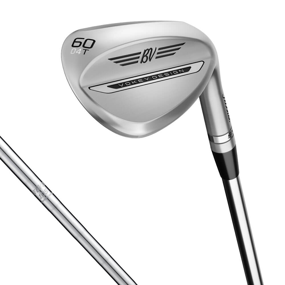 ボーケイデザイン VOKEY SM11 スピンミルド11 ツアークローム仕上げ ウェッジ 58～62°　BV105 スチールシャフト 詳細1