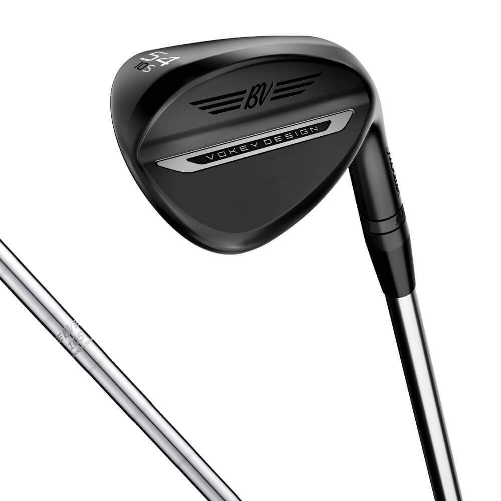 ボーケイデザイン VOKEY SM11 スピンミルド11 ジェットブラック仕上げ ウェッジ 46～56°　BV105 スチールシャフト 詳細1