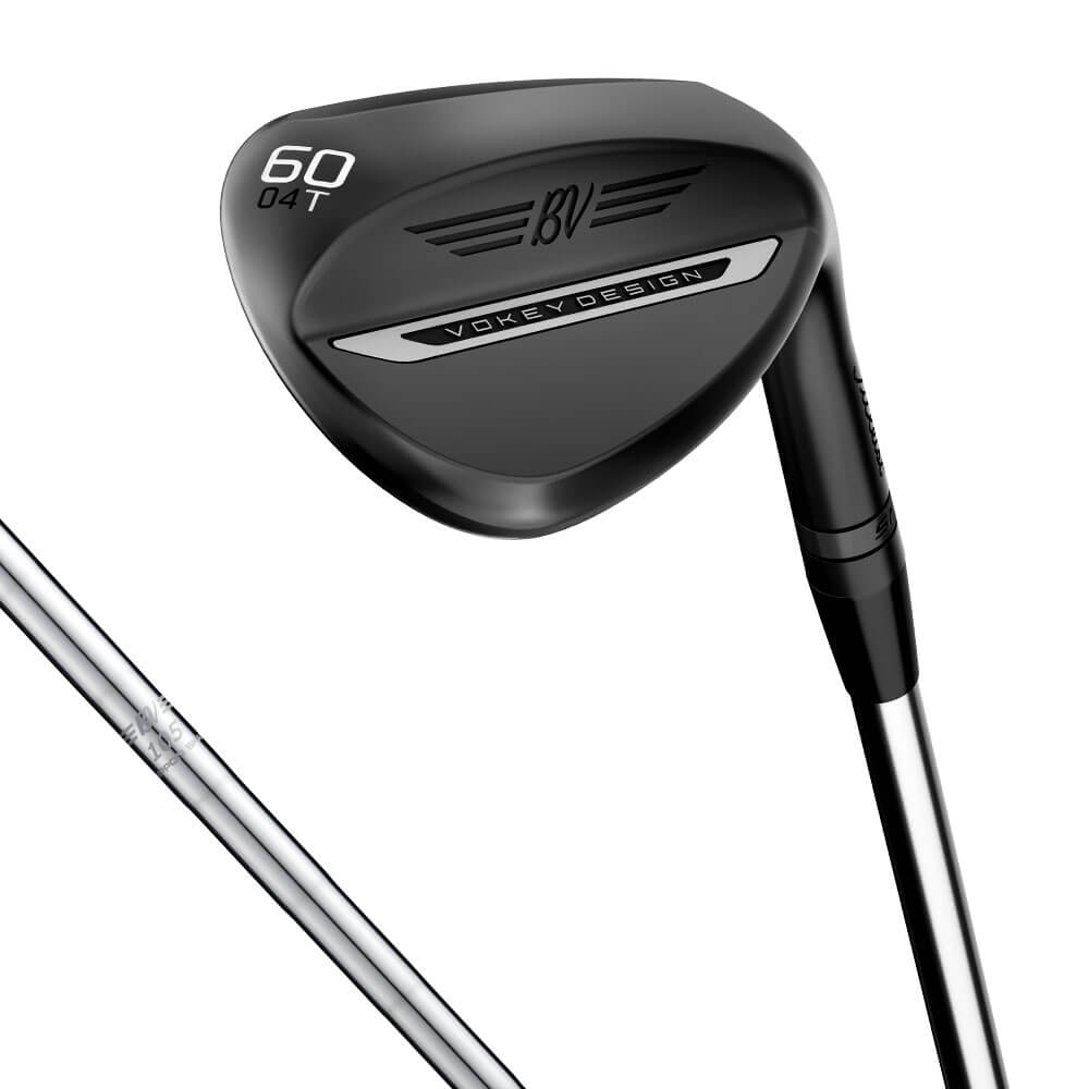 ボーケイデザイン VOKEY SM11 スピンミルド11 ジェットブラック仕上げ ウェッジ 58～62°　BV105 スチールシャフト 詳細1