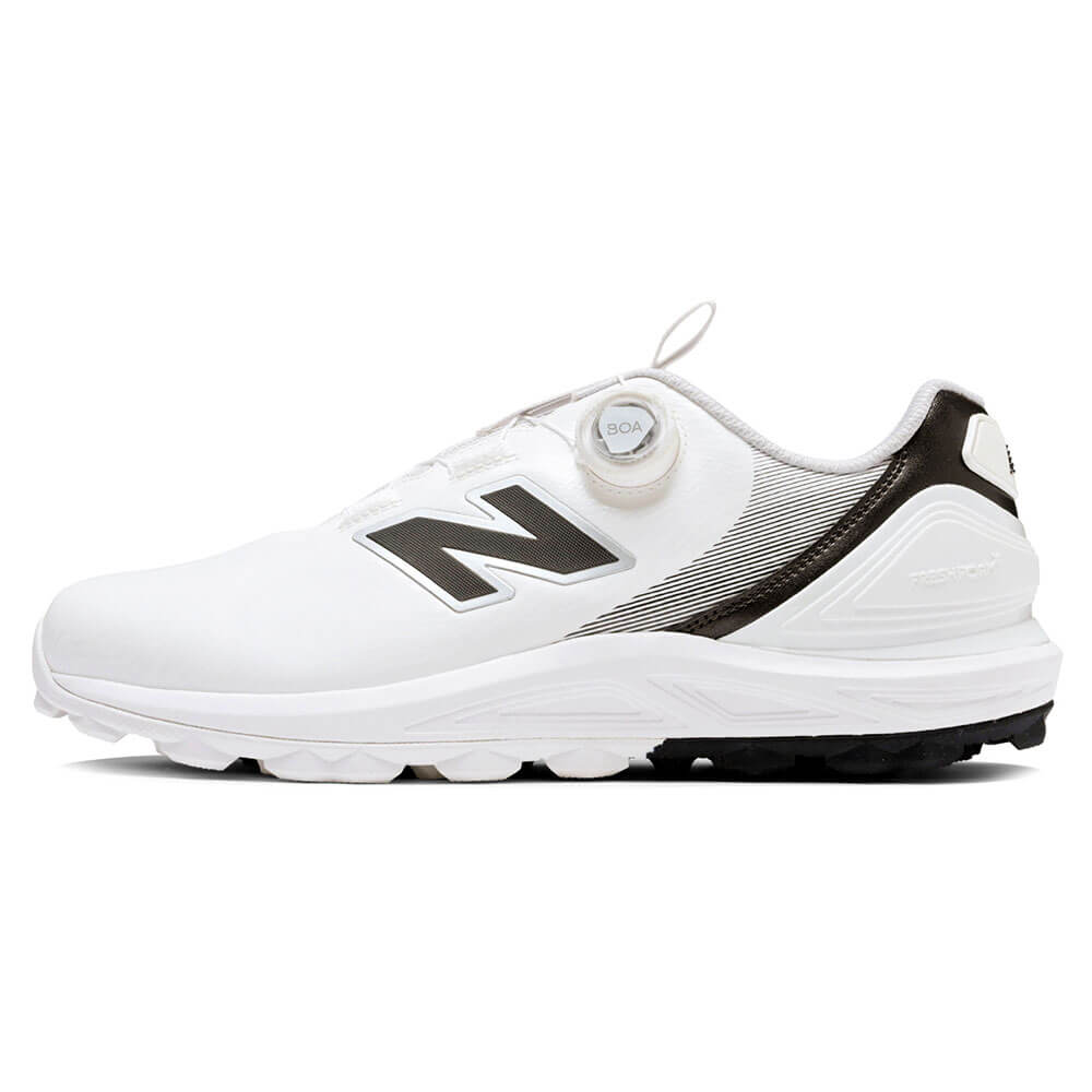 ニューバランスゴルフ　フレッシュフォームX 2500 v5 Boa スパイクレス ゴルフシューズ UG2500B A WHITE/BLACK 詳細3