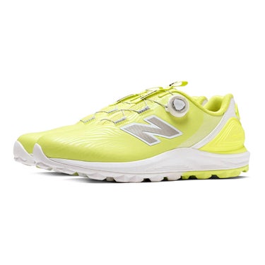ニューバランスゴルフ　フレッシュフォームX 2500 v5 Boa スパイクレス ゴルフシューズ UG2500B E YELLOW