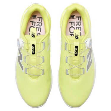 ニューバランスゴルフ　フレッシュフォームX 2500 v5 Boa スパイクレス ゴルフシューズ UG2500B E YELLOW 詳細4