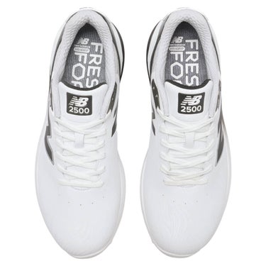 ニューバランスゴルフ　フレッシュフォームX 2500 v5 Lace ゴルフシューズ UG2500C A WHITE 詳細4