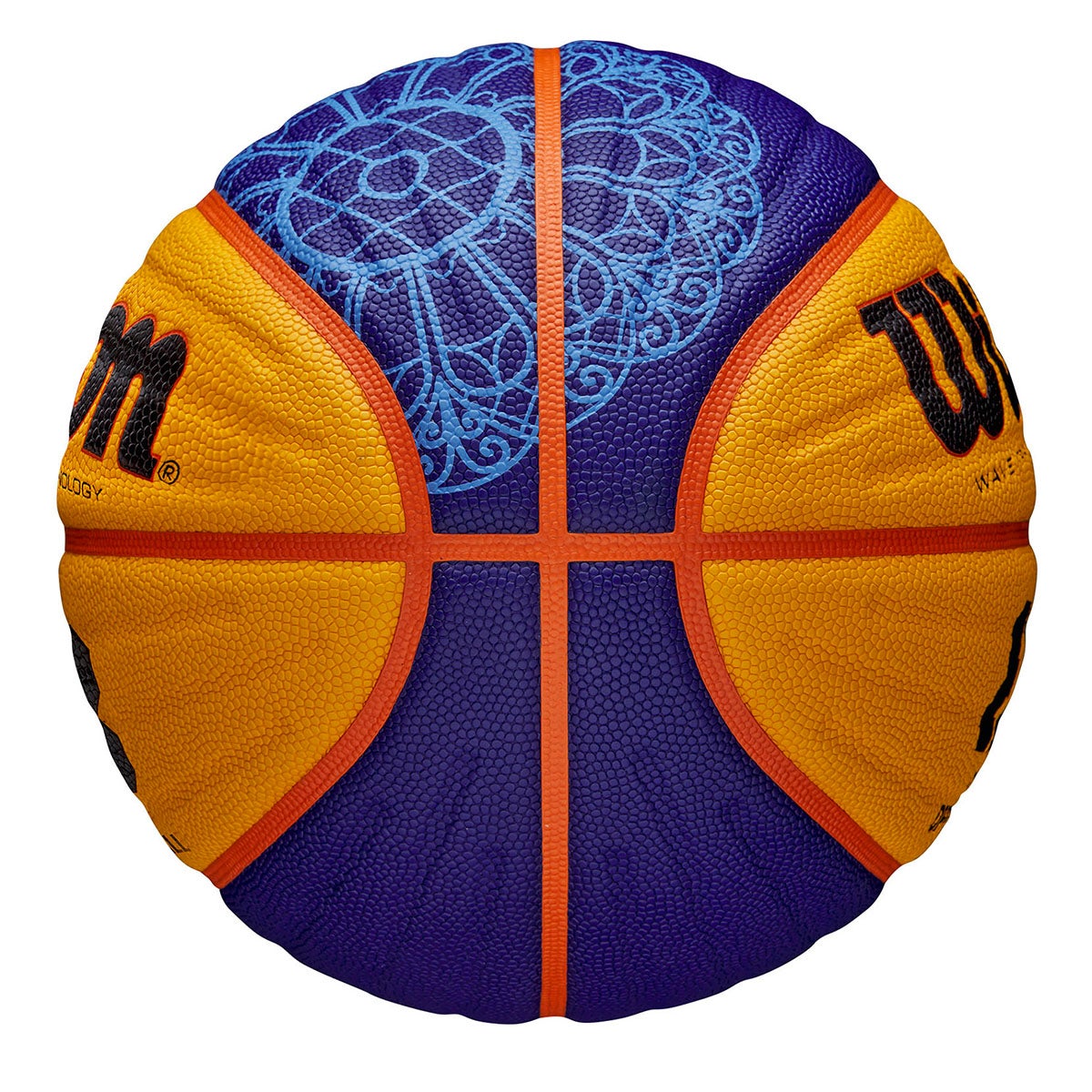 ウイルソン Wilson　FIBA 3X3 ゲームボール PARIS RETAIL 2024 6号球 ブルー/イエロー WZ1011502XB6F 詳細4