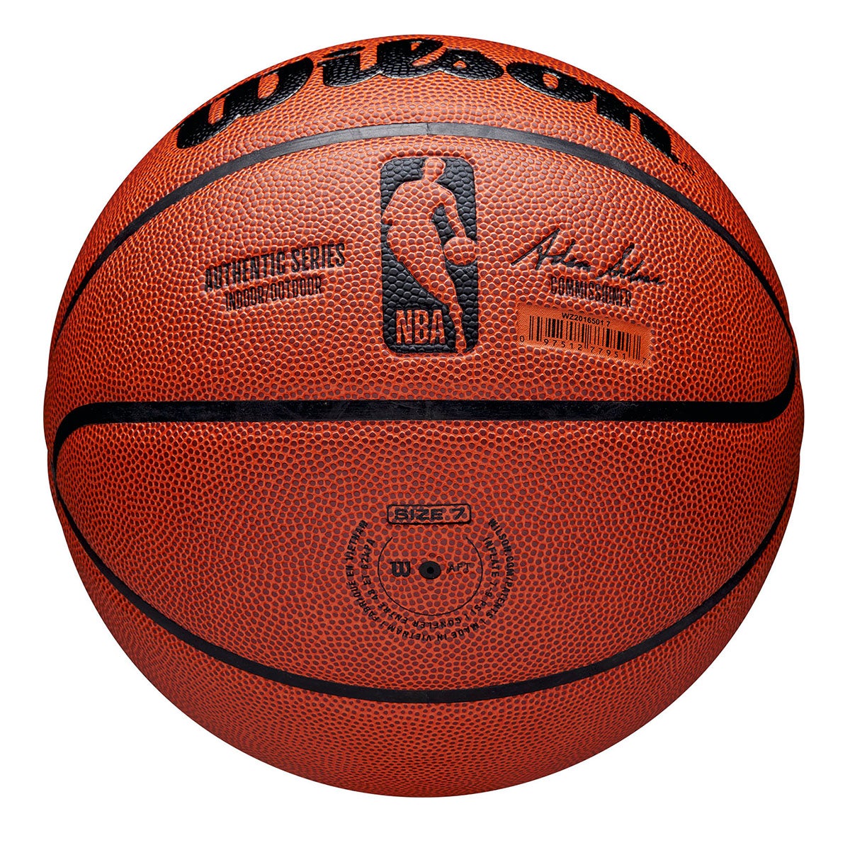 ウイルソン Wilson　NBA AUTHENTIC インドア・アウトドア バスケットボール 7号球 ブラウン WZ2016501XB7 詳細6