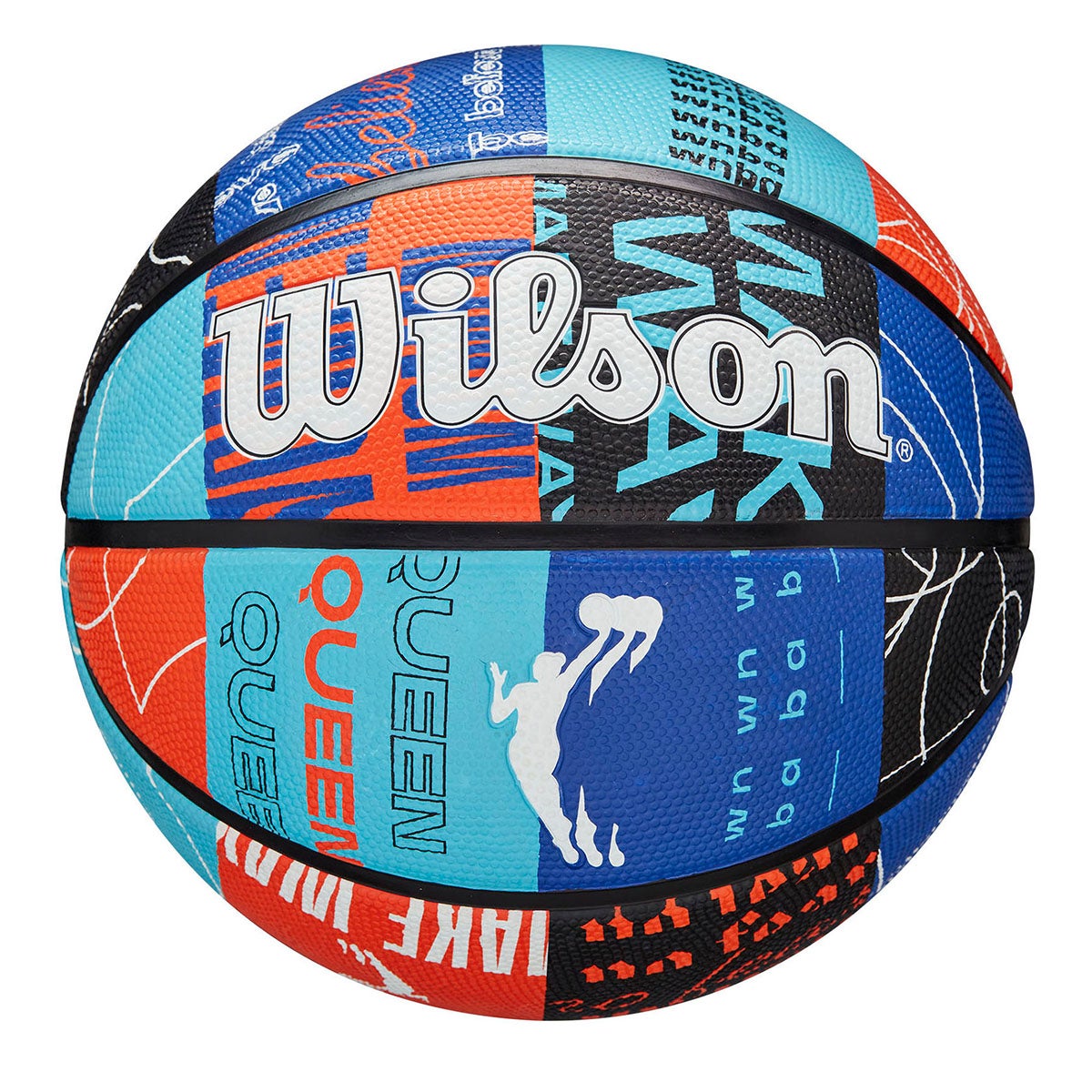 ウイルソン Wilson　WNBA HEIR DNA バスケットボール 6号球 ブルー/オレンジ WZ3009201XB6
