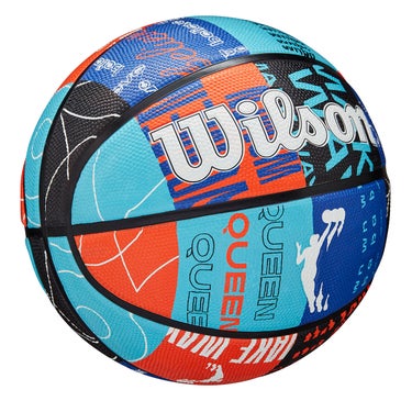 ウイルソン Wilson　WNBA HEIR DNA バスケットボール 6号球 ブルー/オレンジ WZ3009201XB6 詳細2