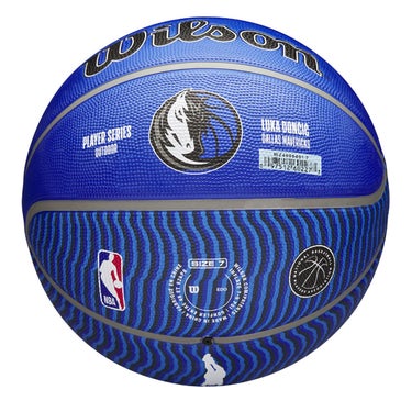 ウイルソン Wilson　NBA PLAYER ICON バスケットボール アウトドア LUKA 7号球 ブルー/ホワイト WZ4006401XB7 詳細4