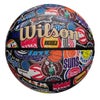 ウイルソン Wilson　NBA ALL TEAM RETRO バスケットボール 7号球 オールチーム WZ4028501XB7