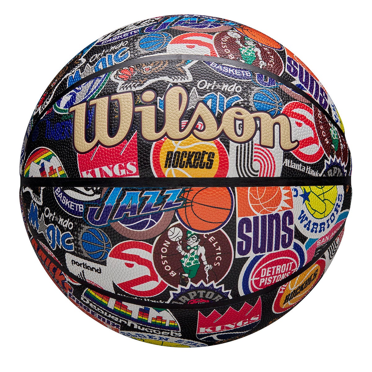 ウイルソン Wilson　NBA ALL TEAM RETRO バスケットボール 7号球 オールチーム WZ4028501XB7