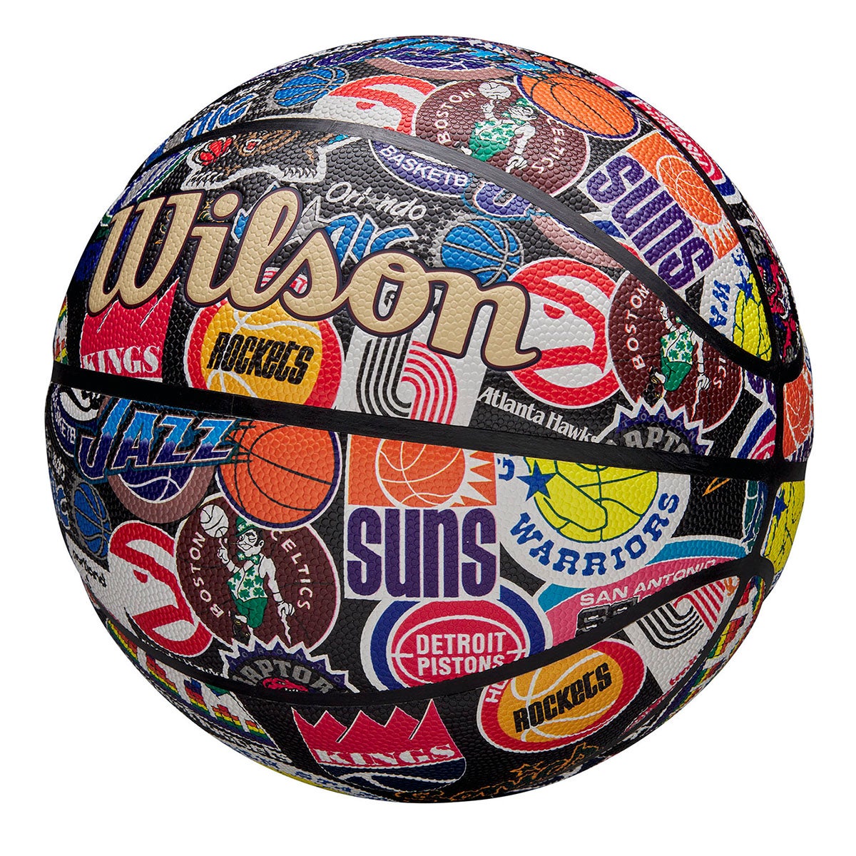 ウイルソン Wilson　NBA ALL TEAM RETRO バスケットボール 7号球 オールチーム WZ4028501XB7 詳細3
