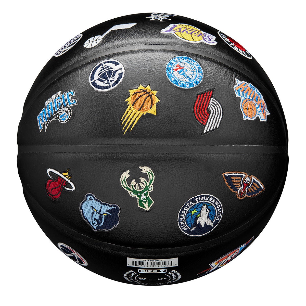 ウイルソン Wilson　NBA ALL TEAM PREMIERE バスケットボール 7号球 オールチーム WZ4028601XB7 詳細5