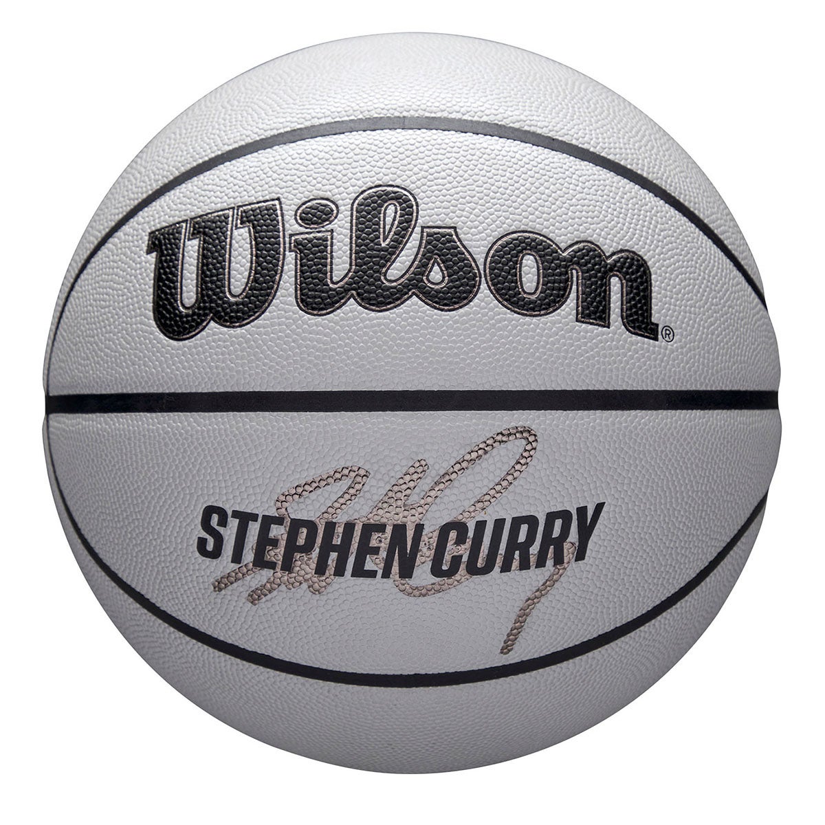 ウイルソン Wilson　NBA PLAYER ICON UV バスケットボール CURRY 7号球 グレー WZ4030601XB7