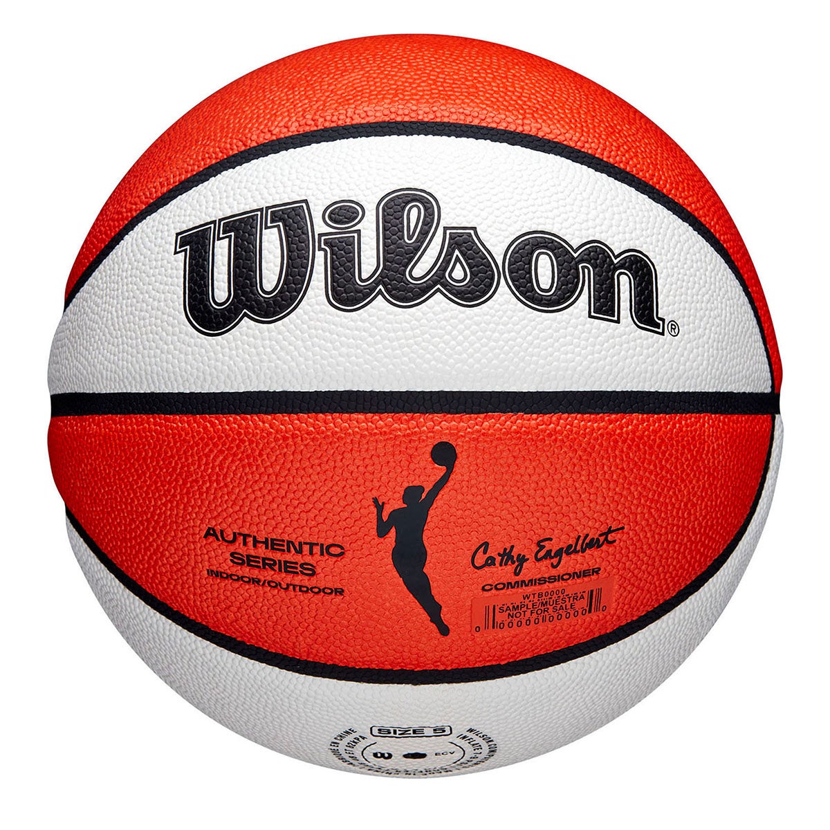 ウイルソン Wilson　WNBA AUTH バスケットボール インドア・アウトドア 6号球 オレンジ WTB5100XB06 詳細4