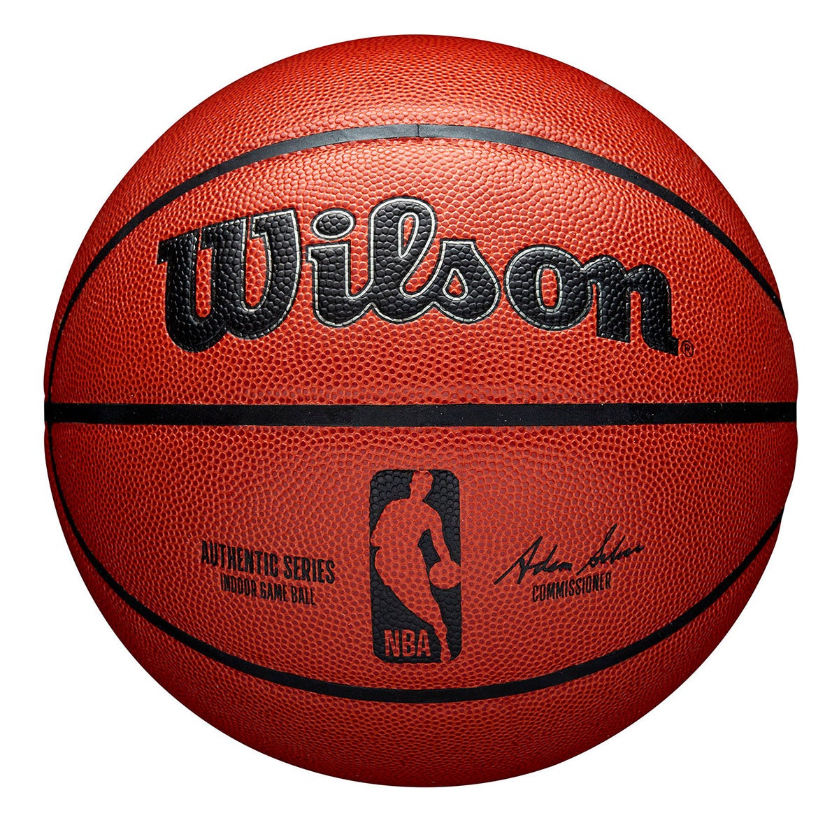 ウイルソン Wilson　NBA AUTHENTIC バスケットボール インドア 7号球 ブラウン WTB7100XB07