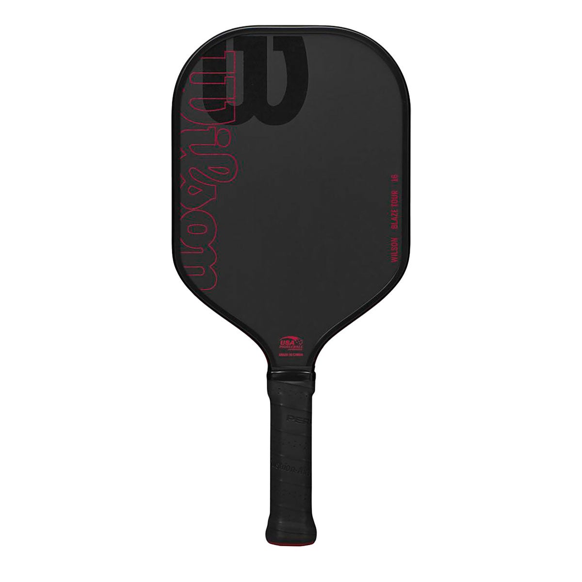ウイルソン Wilson　BLAZE TOUR 16MM PICKLEBALL PADDLE 2 ピックルボール パドル Black/Red WR157711U2
