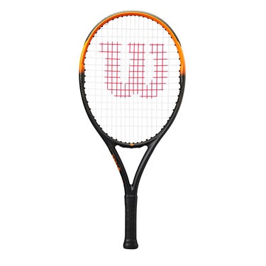 ウイルソン Wilson　BURN SPIN JR 24 24 硬式テニス ラケット Black/Orange WR187110U