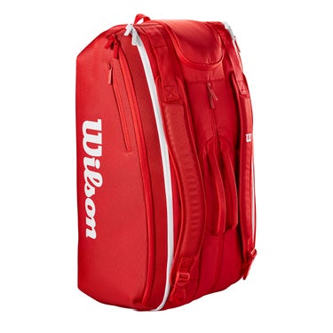 ウイルソン Wilson　SUPER TOUR Wilson　15PK 2025 ラケットバッグ Red WR8036601001 詳細3