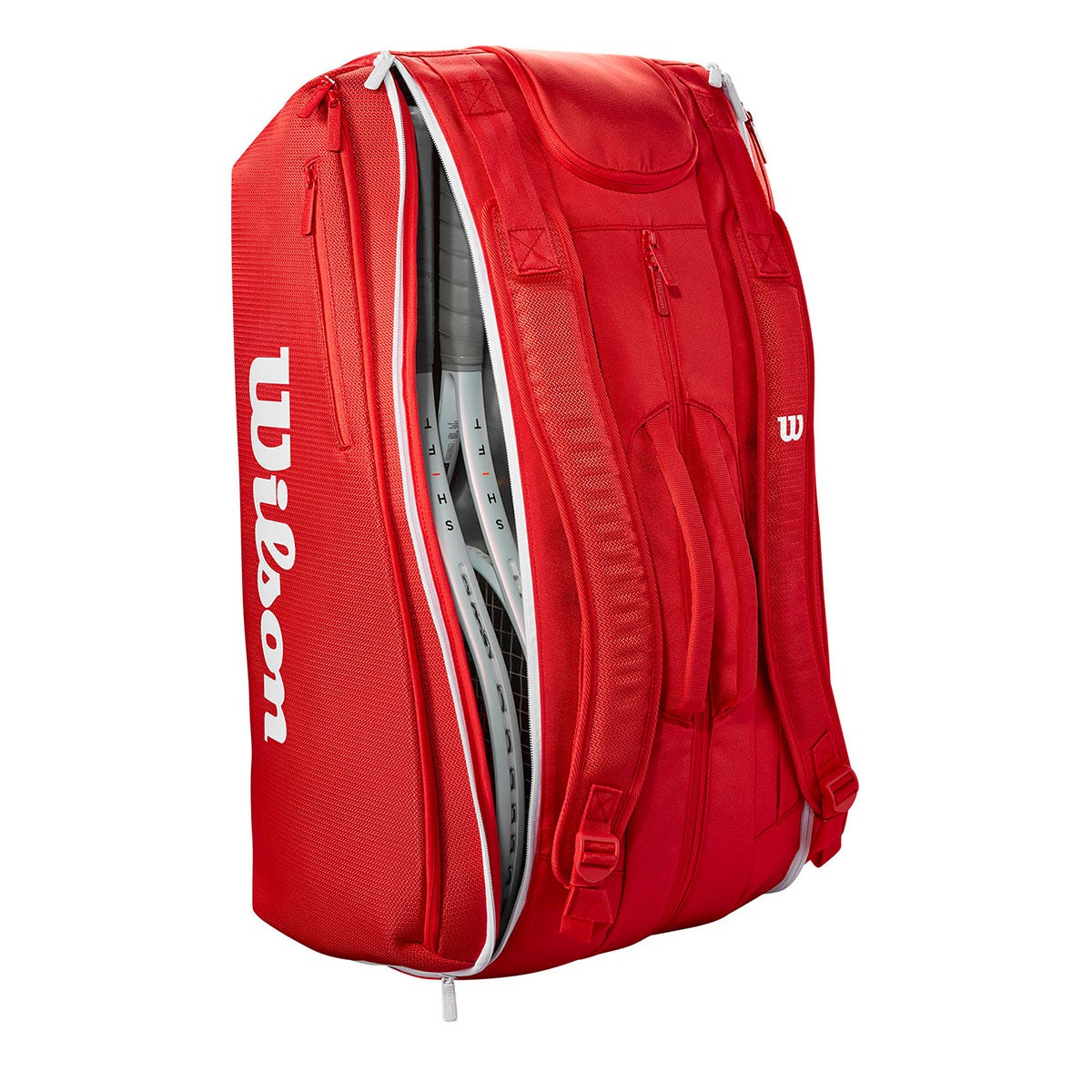 ウイルソン Wilson　SUPER TOUR Wilson　15PK 2025 ラケットバッグ Red WR8036601001 詳細4