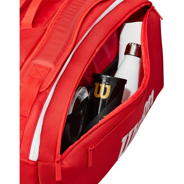 ウイルソン Wilson　SUPER TOUR Wilson　15PK 2025 ラケットバッグ Red WR8036601001 詳細7