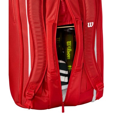 ウイルソン Wilson　SUPER TOUR Wilson　15PK 2025 ラケットバッグ Red WR8036601001 詳細10
