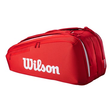 ウイルソン Wilson　SUPER TOUR Wilson　9PK 2025 ラケットバッグ Red WR8036701001 詳細2