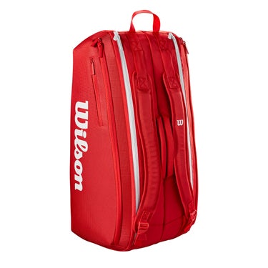ウイルソン Wilson　SUPER TOUR Wilson　9PK 2025 ラケットバッグ Red WR8036701001 詳細3