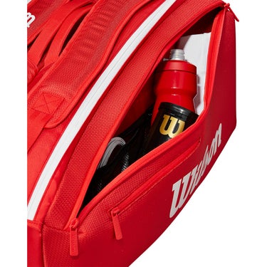 ウイルソン Wilson　SUPER TOUR Wilson　9PK 2025 ラケットバッグ Red WR8036701001 詳細6
