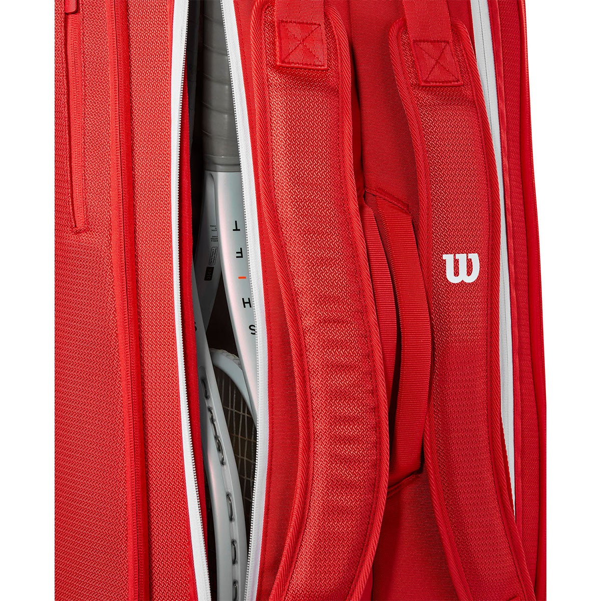 ウイルソン Wilson　SUPER TOUR Wilson　9PK 2025 ラケットバッグ Red WR8036701001 詳細8