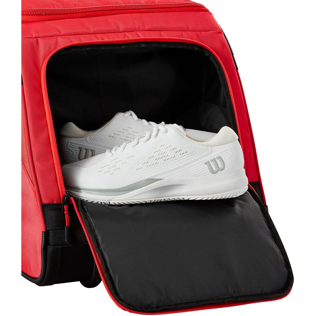 ウイルソン Wilson　SUPER TOUR Wilson　TRAVEL BAG 2025 ラケットバッグ Red WR8037201001 詳細6