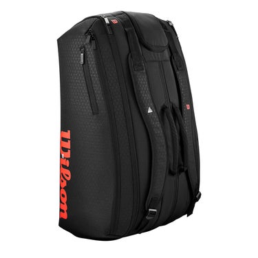 ウイルソン Wilson　CLASH V3 15PK RACQUET BAG ラケットバッグ Black/Infrared WR8038201001 詳細3