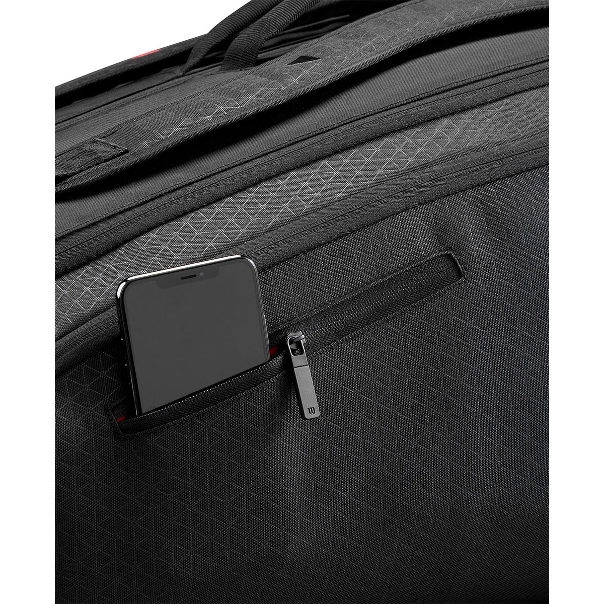 ウイルソン Wilson　CLASH V3 15PK RACQUET BAG ラケットバッグ Black/Infrared WR8038201001 詳細6