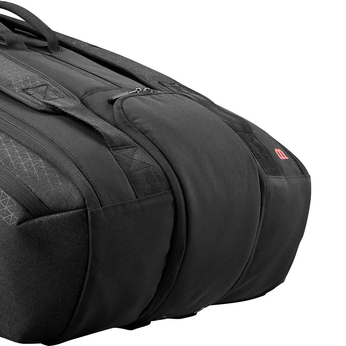 ウイルソン Wilson　CLASH V3 15PK RACQUET BAG ラケットバッグ Black/Infrared WR8038201001 詳細8