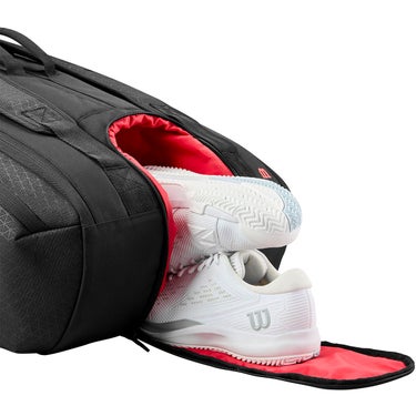 ウイルソン Wilson　CLASH V3 15PK RACQUET BAG ラケットバッグ Black/Infrared WR8038201001 詳細9