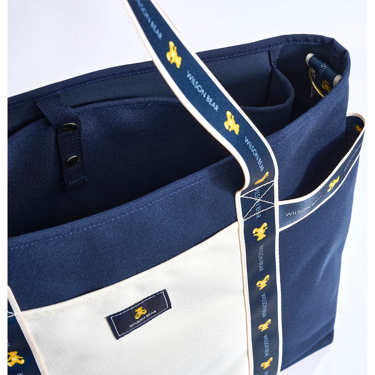 ウイルソン Wilson　BEAR JPN COLLECTION TOTE 2025 ラケットバッグ Navy WR8048002001 詳細3