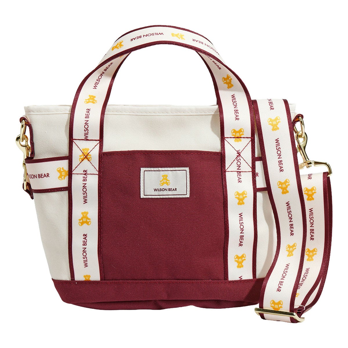 ウイルソン Wilson BEAR JPN COLLECTION MINI TOTE 2025 バッグ Dark Red WR8048101001
