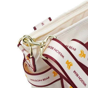 ウイルソン Wilson　BEAR JPN COLLECTION MINI TOTE 2025 バッグ Dark Red WR8048101001 詳細4