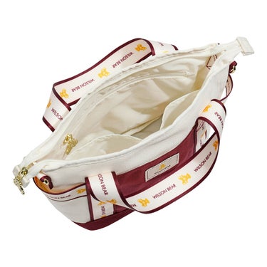 ウイルソン Wilson　BEAR JPN COLLECTION MINI TOTE 2025 バッグ Dark Red WR8048101001 詳細5