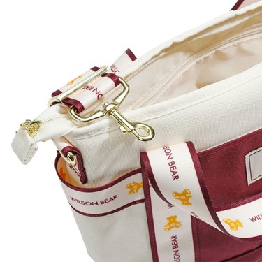 ウイルソン Wilson　BEAR JPN COLLECTION MINI TOTE 2025 バッグ Dark Red WR8048101001 詳細6