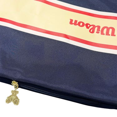 ウイルソン Wilson　BEAR RACQUET SOFT COVER ラケットバッグ Navy/Red WR8049302001 詳細3